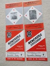 1963 & 1964 NEWCASTLE SPEEDWAY PROGRAMMES. IVAN MAUGER.