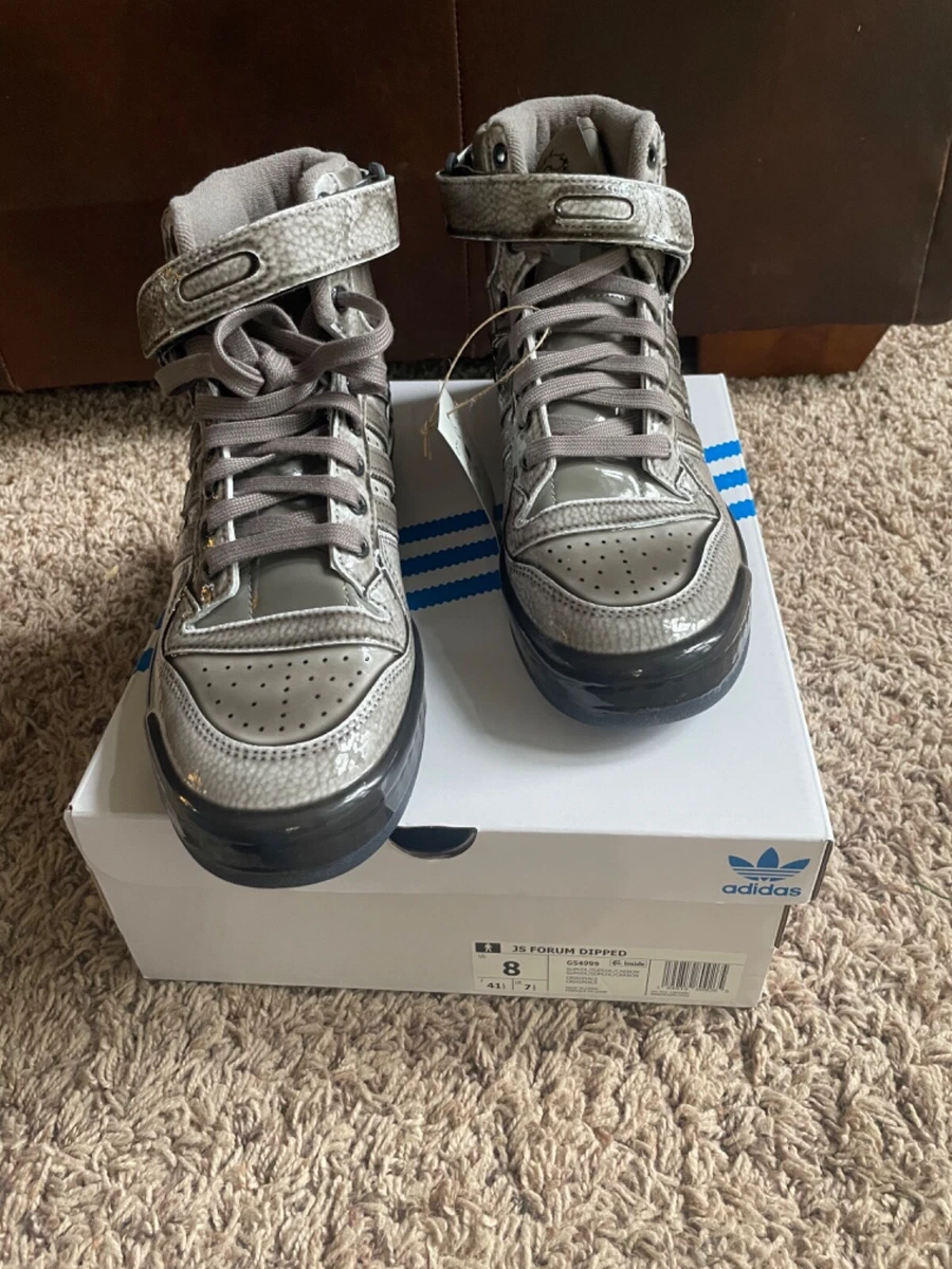 adidas Jeremy Scott x Forum High Dipped - Carbon - огромный выбор