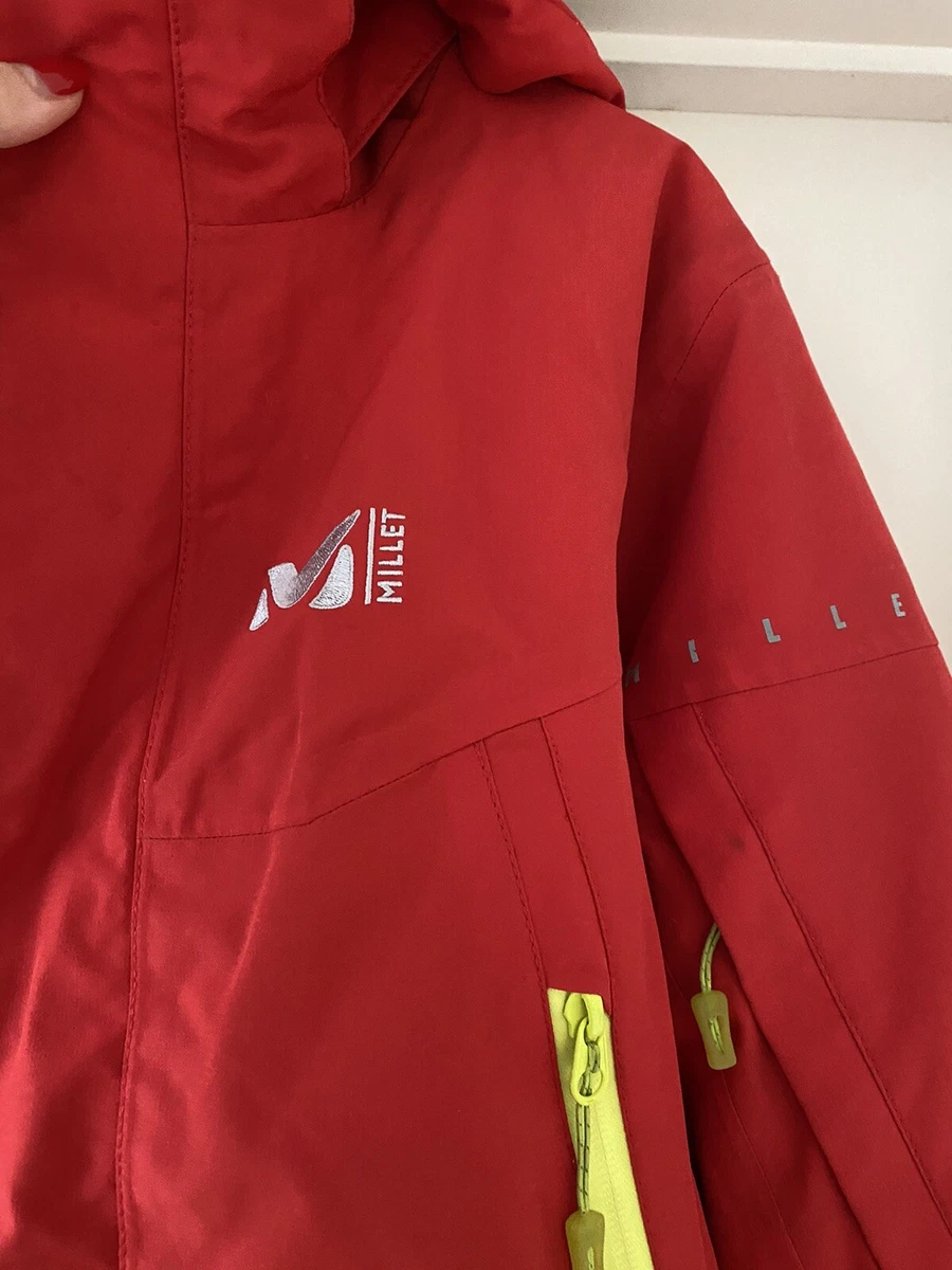 MILLET Bright Red Padded Waterproof Ski Jacket Coat Size Small S