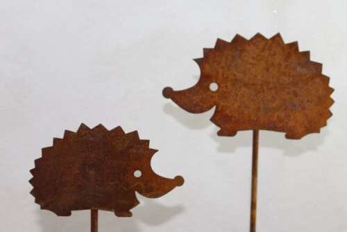 Gartenstecker in Schwarz