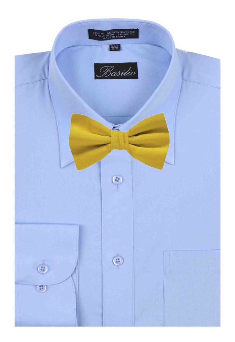 専用❷ Gold Pre-Tied Solid Satin Bow Tie for Wedding Formals Schools | eBay