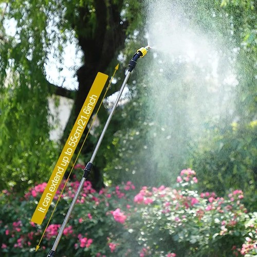 Electric Garden Sprayer, 2400mAh, Adjustable Wand, 3 Nozzles, 16.4FT Hose - Picture 7 of 8