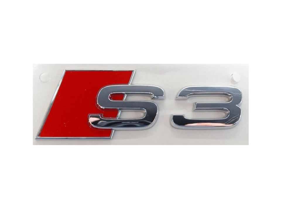 Inscripción original Audi S3 emblema logotipo autoadhesivo - 8P0853735 2ZZ