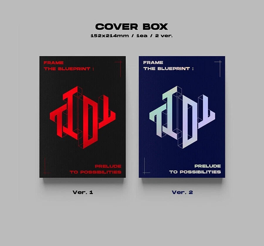 TIOT [FRAME THE BLUEPRINT:PRELUDE TO POSSIBILITIES] Mini Album 2 Ver SET SEALED - Bild 4 von 4