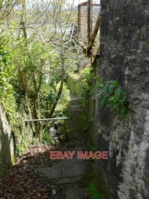 PHOTO  FOOTPATH TO THE SHORE  GLYN GARTH STEEP AND NARROW FOOTPATH DOWN TO THE M