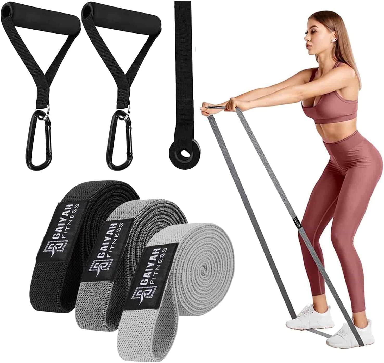 Long Resistance Bands for Working Out Stretch Bands for Exercise Workout at H...