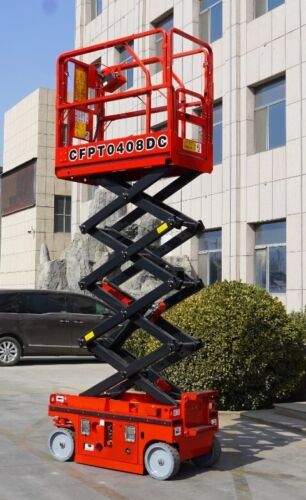 NEU 6,5m Arbeitsbühne Scherenbühne CFPT0508DC Messesonderpreis BAUMA inkl. MwSt - Bild 7 von 14