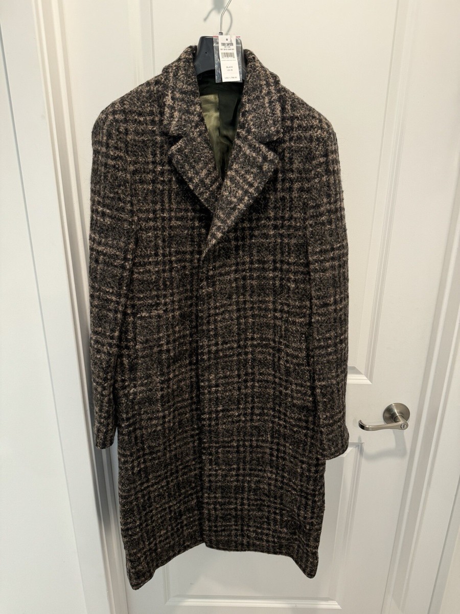 Todd Snyder Italian Wool Alpaca Topcoat Size 40 NWT $1798 MSRP | eBay