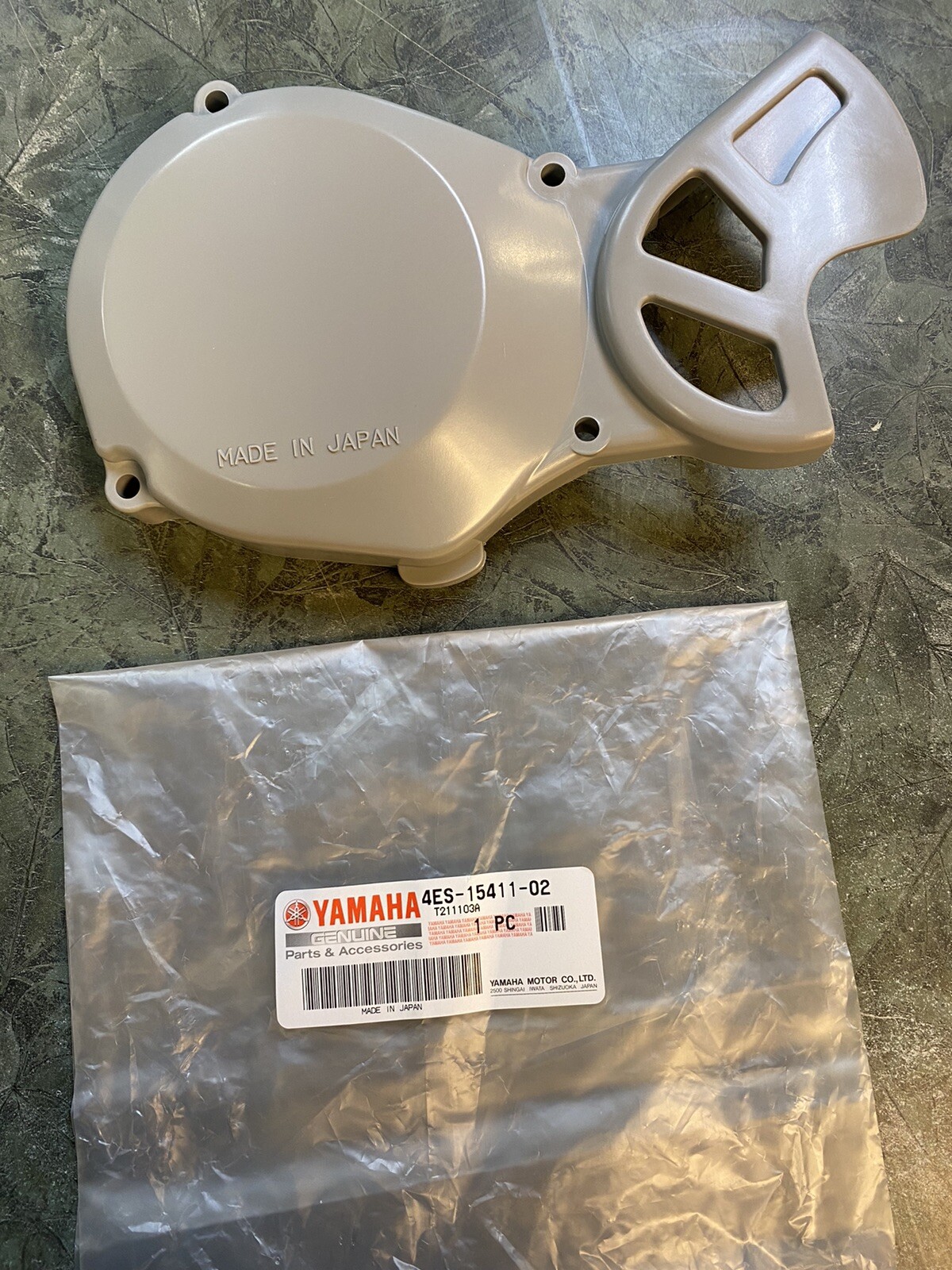 OEM Yamaha Left Side Stator Sprocket Cover 9323 YZ65 YZ80 YZ85 4ES