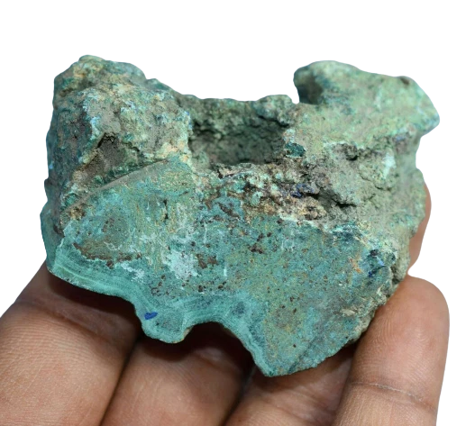 479.00 Ct Natural Azurite Malachite Healing Crystals Rough Top Quality Specimen - Image 4 of 4