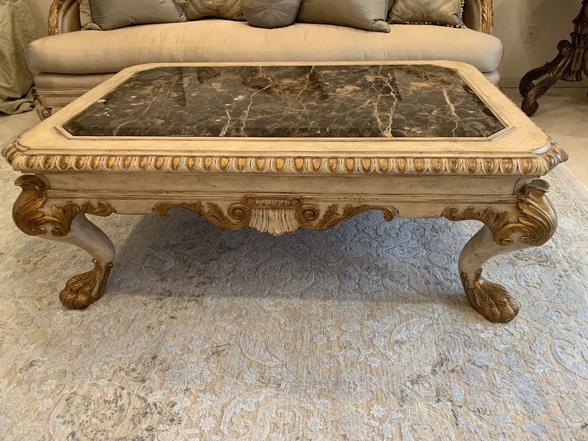 Marge Carson Huntington manor rectangular cocktail table