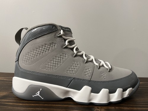 New Nike Air Jordan 9 Retro Cool Grey 2025 Med Grey HV4574-011 Men’s Size 8.5 - Picture 4 of 8