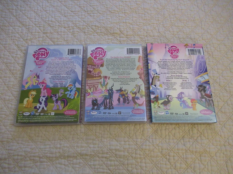 My Little Pony: Friendship is Magic (DVD) (Seasons 1, 2 & 3) (10 Disc Set) - Image 2 of 4