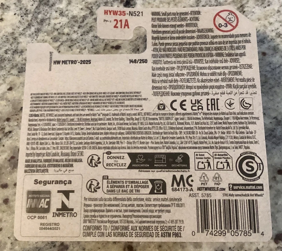 Hot Wheels CONE SHAKER LET’S RACE NETFLIX 2025 1:64 - Immagine 2 di 2