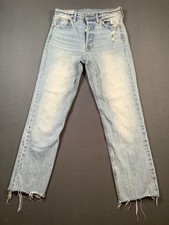GAP CHEEKY STRAIGHT HIGH RISE - Size 27/4R - Denim Fly Button