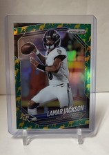 Lamar Jackson 2025 Panini Prizm 🔥 KANGAROO PRIZM #19/80 🔥