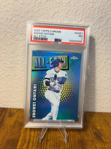 2025 Topps Chrome - All-Etch Shohei Ohtani #CAE-1 PSA 7