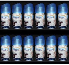 12 Wizard Automatic Spray Refills Freshly Folded Linen Each 5 oz