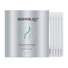Biohyalux Barriera Riparatrice e Ripristina Maschera Viso Foglio 25g x 5 Fogli