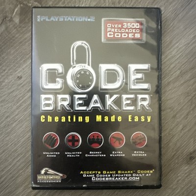 PLAYSTATION 2 CODE BREAKER VERSION V V. 3.3 PELICAN CHEAT SHARK Missing Manual