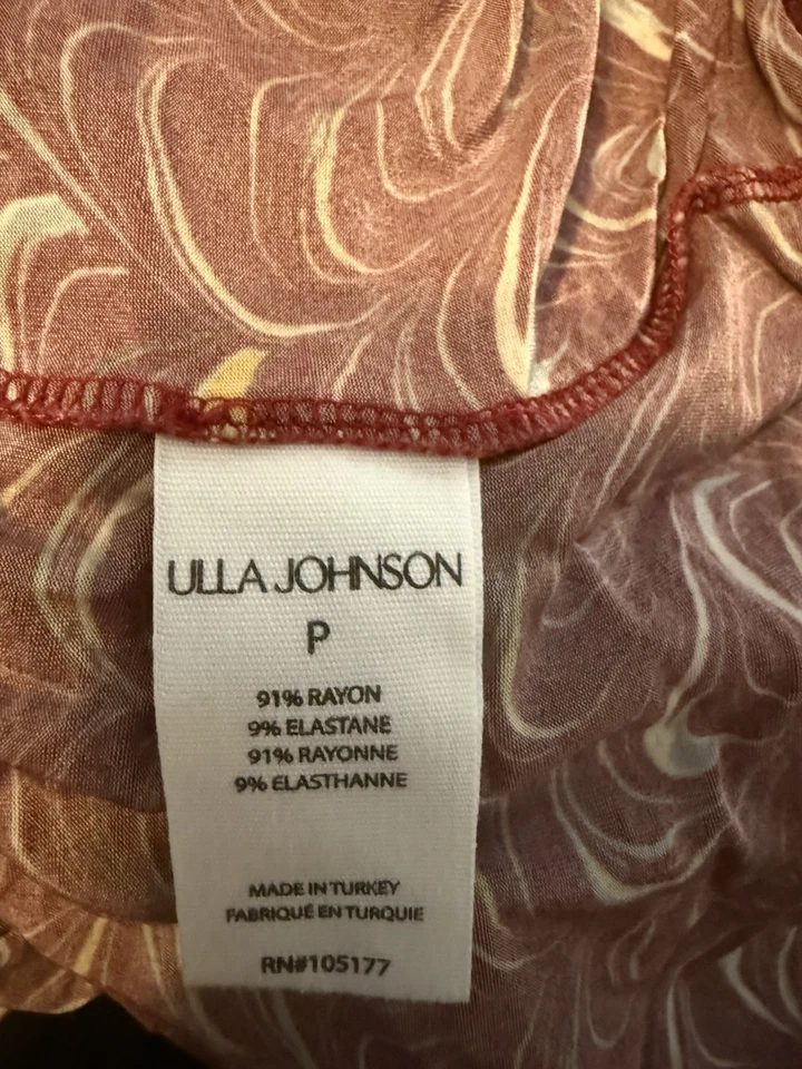 Ulla Johnson Aurelia Turtleneck Claret Red Size P - Image 4 of 4