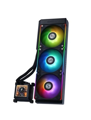 Lian Li HydroShift LCD 360R AIO Black CPU Cooler 360mm Frame HSLCD36RB
