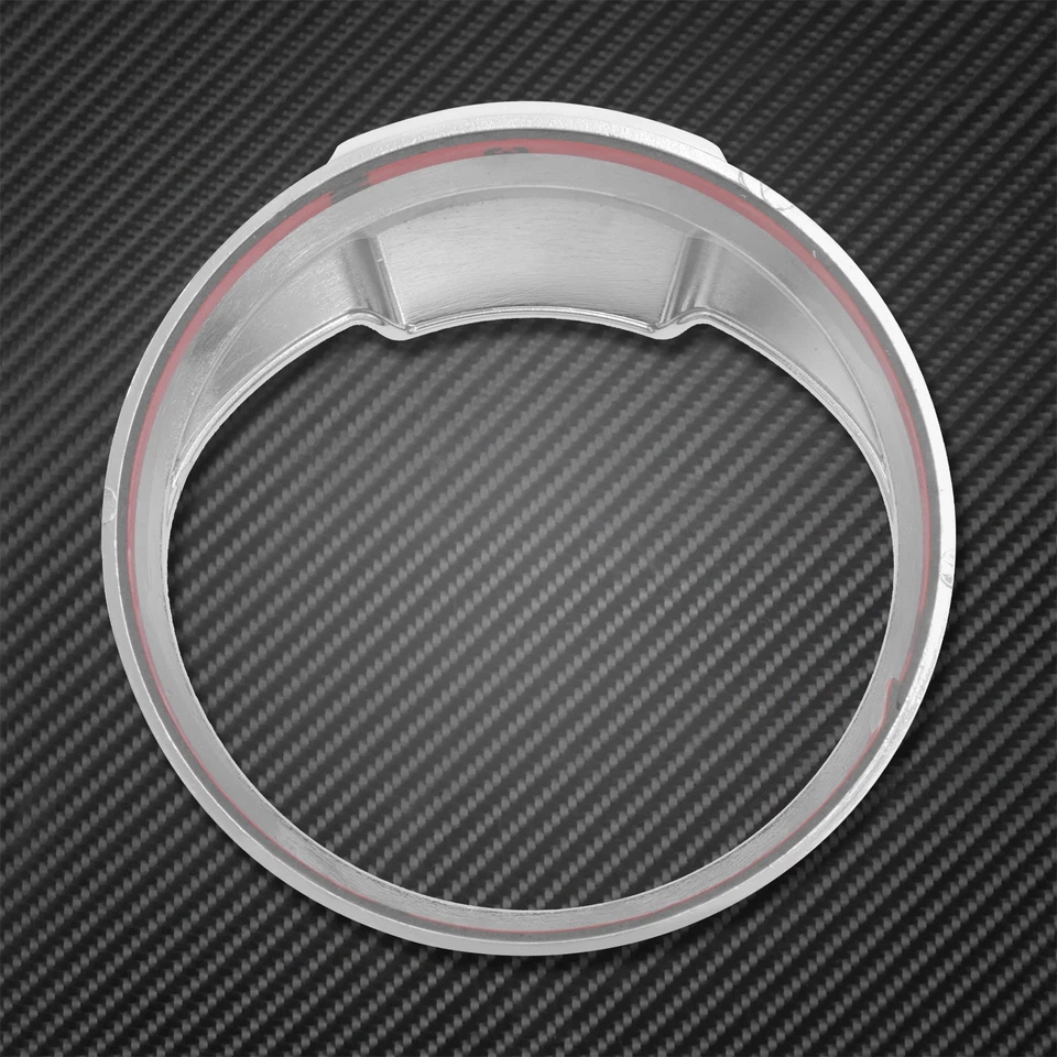5'' Speedometer Gauge Visor Bezel Ring Cover Fit For Harley Softail FL 1999-2017 - Image 3 of 4