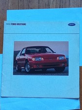 1990 Ford Mustang showroom book