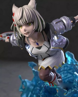 Mio Xenoblade 1/8 3D Print Figure Model Kit Unpainted Unassembled GK