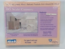 IHC HO Scale Cannery Model Kit, sealed