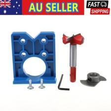 35mm Door Hinge Hole Saw Cutter Concealed Hinge Jig Forstner Bits Positioner