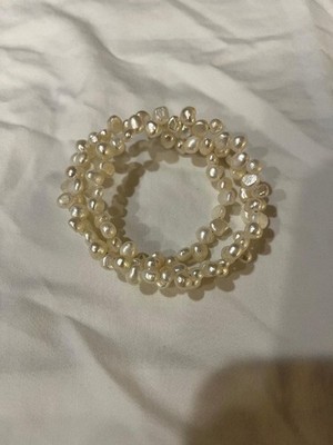 EXQUISITES SÜSSWASSER STRECH PERLEN ARMBAND