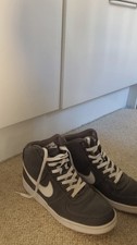 Nike Vandal Supreme Premium High Gray Size UK 8 Fast Delivery Rare Trainers