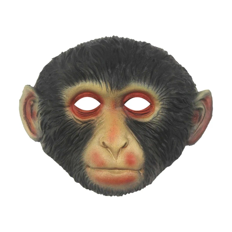 Monkey Animal Mask Face Cover for Party Favor Stage Performance Masquerades - Image 4 of 4