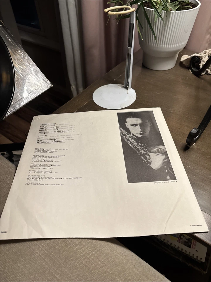 SADE Diamond Life PORTRAIT LP VG-vg Plus #fr Foto 4 de 4