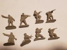 8 Conte Collectables WW2 British Longest Day Paratroops Figures 54mm 1/32 Scale