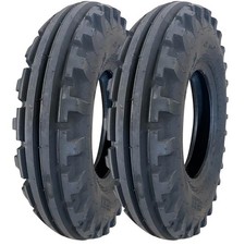2x Traktorreifen, 7.50-16 6PR BKT, Reifen für Ackerschlepper, 40 km/h