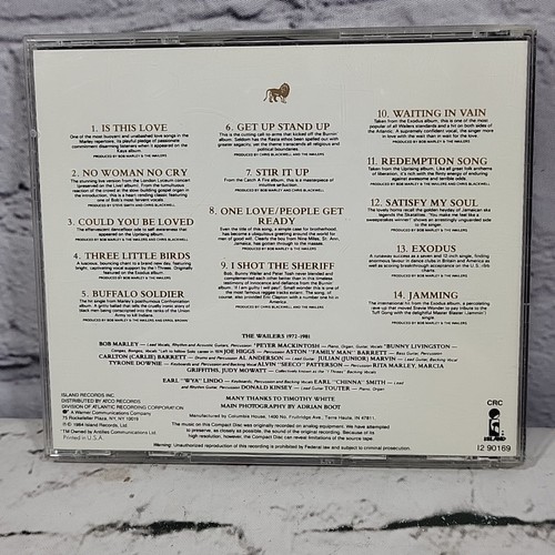 Bob Marley Legend CD - Picture 3 of 3