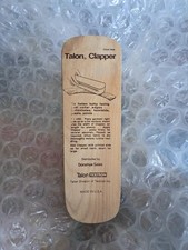 Talon 8.5" Wood Tailor's Clapper Pressing Aid Textron Sewing Made In USA Vintage