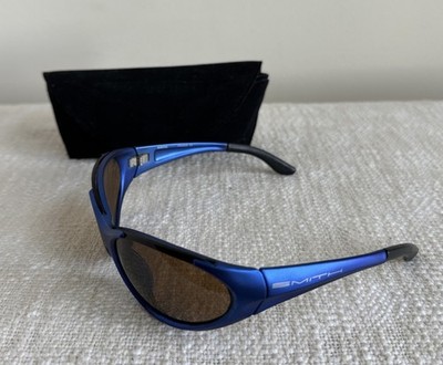 デッドストックsmithサングラスbazookaヴィンテージ90'sヴィンテージ Vintage SMITH BAZOOKA Slider Sunglasses - Lectric Blue - Ignitor