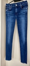 Citizens of Humanity Rocket High Rise Skinny Cotton Blend Blue Jeans 28/US 6*