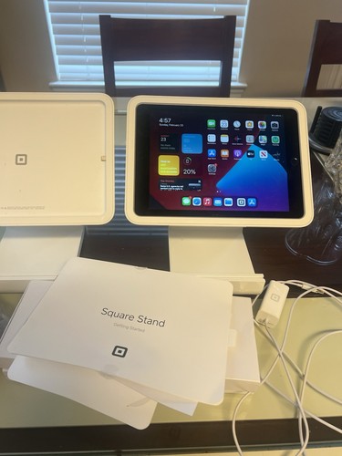 Square Stand for iPad - White (A-SKU-0453-03) - Picture 3 of 7