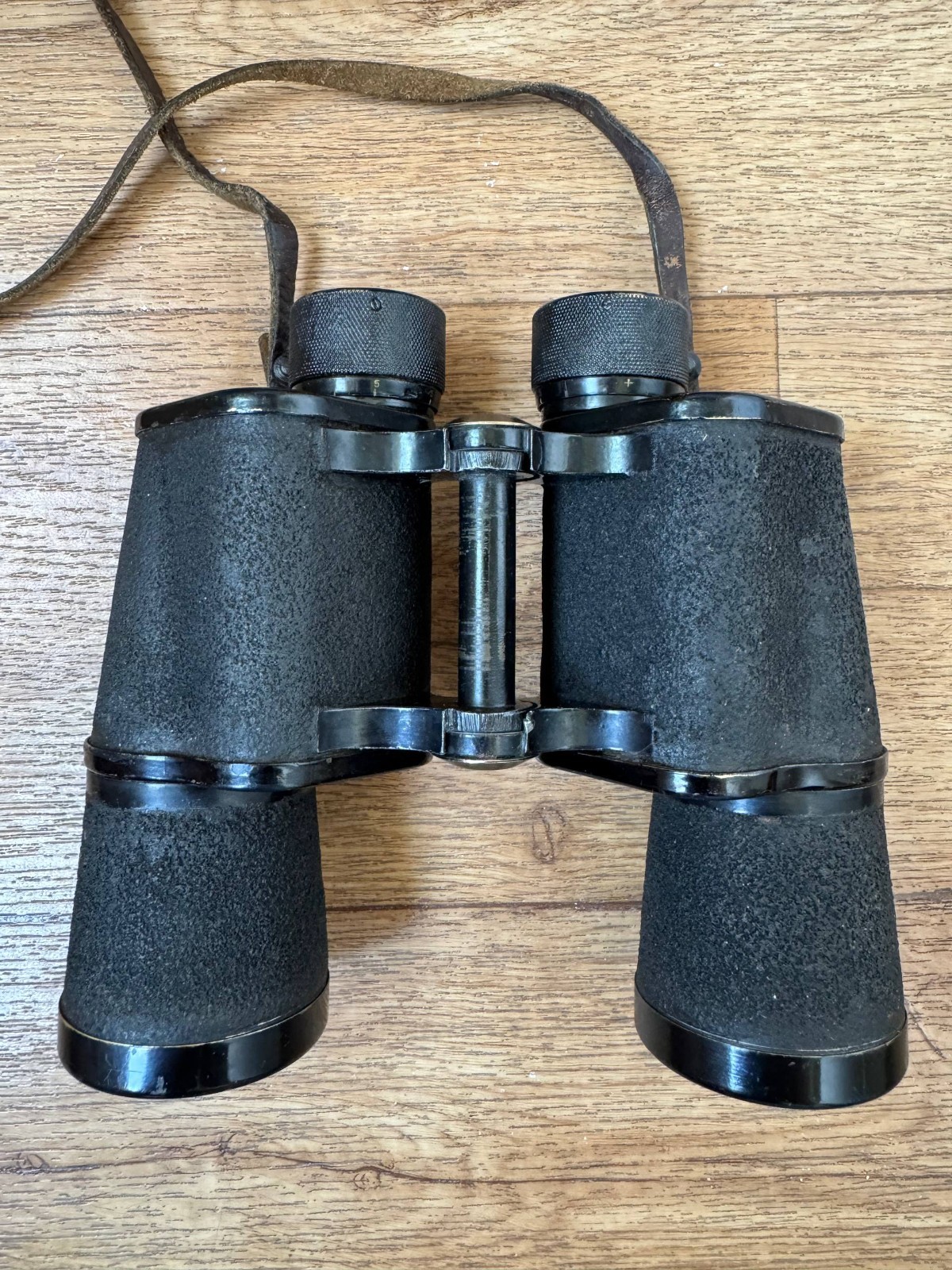 Soviet WW2 Navy 7x50 binoculars, modded to 12x50, 1945, authentic, w case, rare — image 5