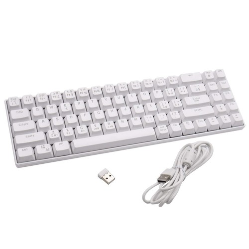 Keyboard Mechanical Mens Gaming RGB Game Wireless Wifi Bluetooth Handsfree Wired - Picture 3 of 8