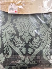 Imperial Linens Tablecloth Emerald Damask 60 x 84" Oblong NEW in Package