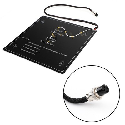310x310MM 3D Printer Heater Bed Aluminum Hotbed for Creality CR-10 / CR-10S