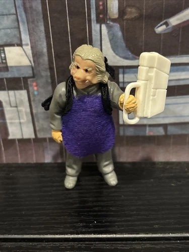 Star Wars Vintage  Kenner ESB 1980 Purple Smock Ugnaught Nice With Case