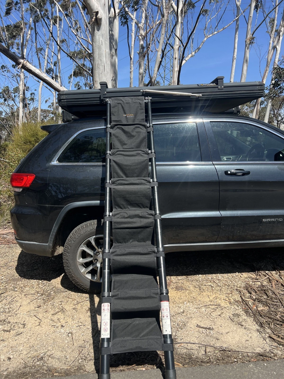 Rooftop Tent Ladder Steps V3 - Ladder Accessory (2.5kg, Waterproof)
Opens in a new window or tab