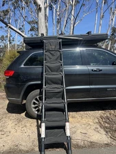 Rooftop Tent Ladder Steps V3 - Ladder Accessory (2.5kg, Waterproof)