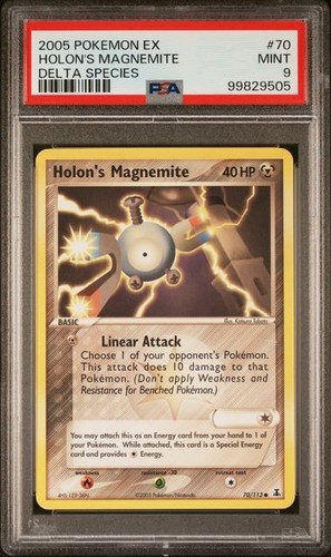 Holon's Magnemite graded PSA 9 for sale on eBay
